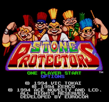 Stone Protectors (USA) (Proto) screen shot title